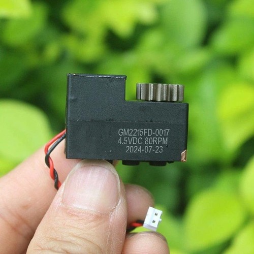 Motore Micro N10 1/5pz DC 3V-6V 4,5V 80rpm Motore a bassa velocità con ingranaggio 11T - Foto 5 di 12