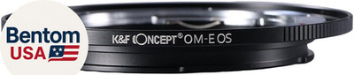 Lens Mount Adapter, Olympus OM Lens to EF Camera for 1D, 1DS, Mark II, III, IV,
