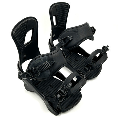 Nitro Rambler Snowboard Bindings Men's Medium (US 7-10.5) Black EUC
