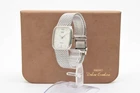 Vintage 1984 [NEAR MINT] Seiko Dolce 9521-5210 Silver 2P Diamond Qz Men's Watch