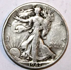 1947-D Walking Liberty Half Dollar - VF - #1369EC