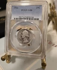 1942 Washington Quarter-PCGS G06