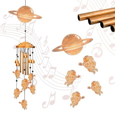 Astronaut Wind Chimes for Outside - Planet Astronauts Windchimes Outdoors Gif...