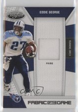 2010 Certified Fabric of the Game Prime 22/50 Eddie George #53 k4s