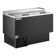 Beverage-Air GF48HC-B 48" Black Glass Froster / Plate Chiller - 115V