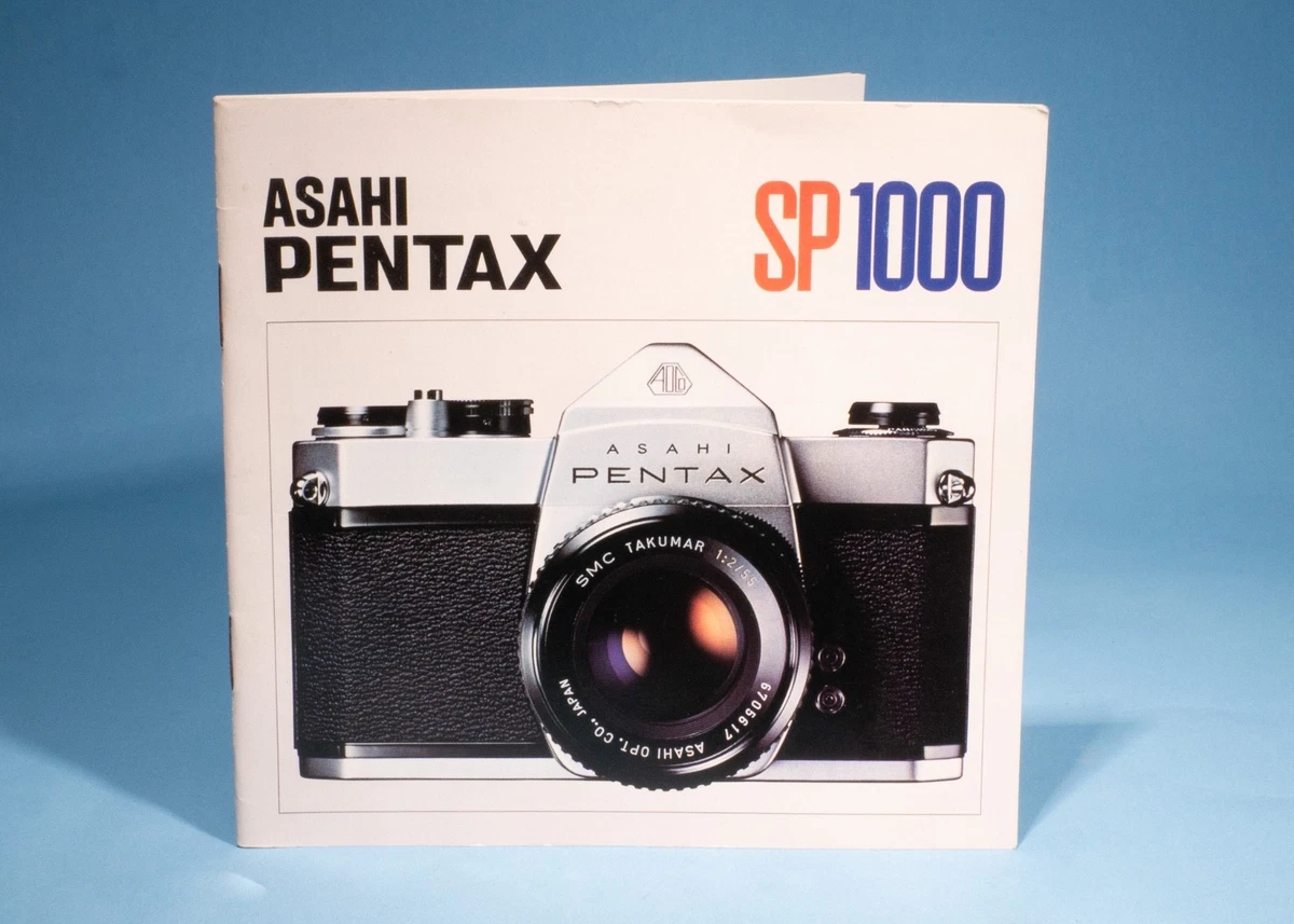 Mode D'emploi PENTAX SPOTMETER V En Français - Notice Originale
