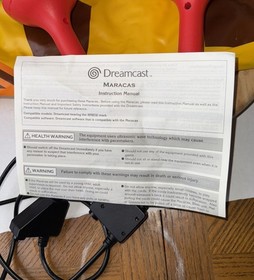 DC - Sega Dreamcast - Samba De Amigo With Box US Maracas