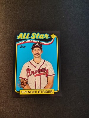 2024 Topps Series 2 - 1989 Topps Baseball All-Stars Spencer Strider #89ASB-15...