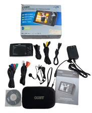 Coby Portable Multimedia Player PMP3521, 3.5" TFT 20GB Video Audio Playback NOB