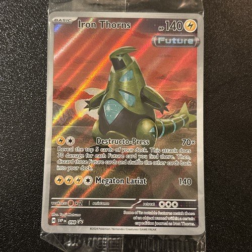 Iron Thorns Future 098 Sv: Scarlet & Violet Promo Cards Holo Sealed Original