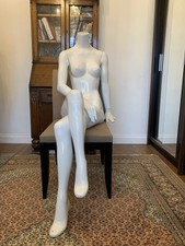 Seated Female Mannequin Full Length - branded Euro Display 