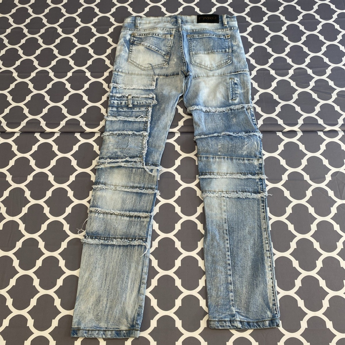 Kids FWRD DENIM & CO. Patches Denim Jean Youth size 20  MSRP $60 View 2