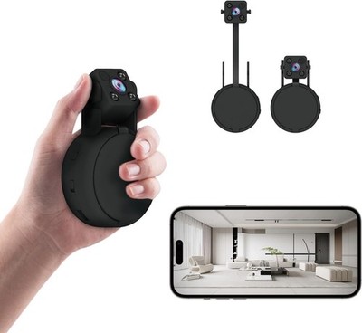 Mini Video Cameras 1080P Mini Portable Nanny Video Recorder with Motion