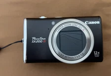 Canon PowerShot SX200 lS 12.1MP 12x Optical Zoom Compact Digital Camera