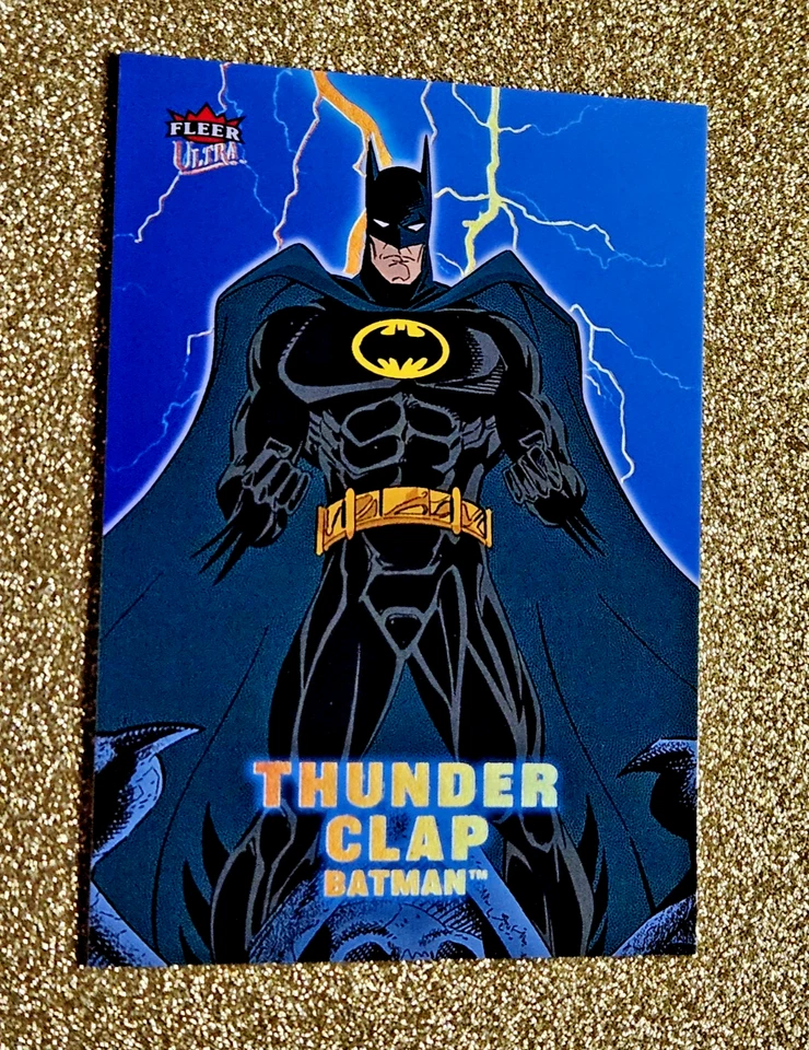 2025 Upper Deck DC Comics Fleer Metal Thunder Clap Batman CDD Exclusive #11 💥💥 - Image 2 of 4