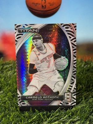 2023-24 Panini Spectra #38 Carmelo Anthony Titan International Black and White