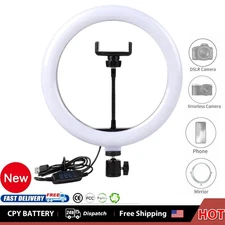 New 10-inch 360° Adjustable SMD LED Ring Light Lighting Kit with Tripod Stand