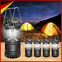 Campinglampe Batteriebetrieben Tragbar Ultrahell Faltbar 4 StüCk FüR Wandern