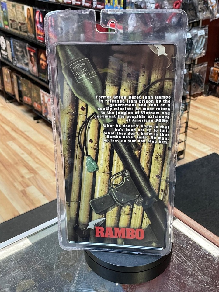 John Rambo First Blood (Rambo, NECA) **SEALED** | eBay UK