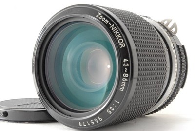 Nikon Ai Zoom-NIKKOR 43-86mm f/3.5 ''Near Mint'' 5179 P&P Standardobjektiv herg...