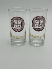 Vintage Marathon Oil Big 10 Minnesota Gophers Drinking Glasses HH