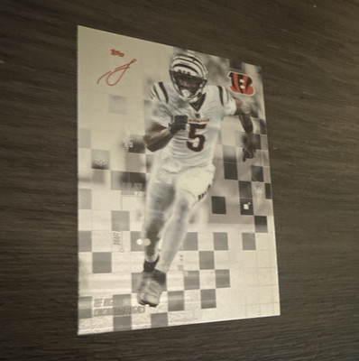 Topps After Image Insert Tee Higgins Cincinnati Bengals 2023 NFL Card #AI-7