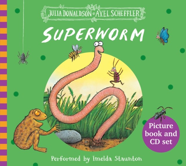 Superworm Book & CD by Julia Donaldson (Paperback Book)