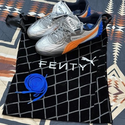 Size 9.5 - Fenty x Puma Avanti LS-X Silver/Rickie Orange W for