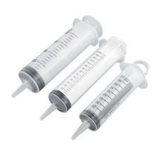 Jeringa inyectora reutilizable de 50-200 ml para medir nutrientes laboratorio hidropónico