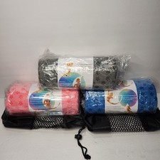 Microfiber Non Skid Yoga Towel Mat-Size 24"x72" W/ Carry Bag- 3 Pcs.