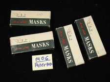 4 Boxes Stereo Realist Slide paper Masks 50 in a box nice collectible