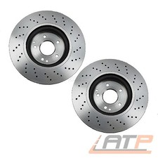 2x BREMSSCHEIBE Ø330 GELOCHT/BELÜFTET VORNE FÜR MERCEDES CLK C-KLASSE SLK 2x BREMSSCHEIBE Ø330 GELOCHT/BELÜFTET VORNE FÜR MERCEDES CLK C-KLASSE SLK