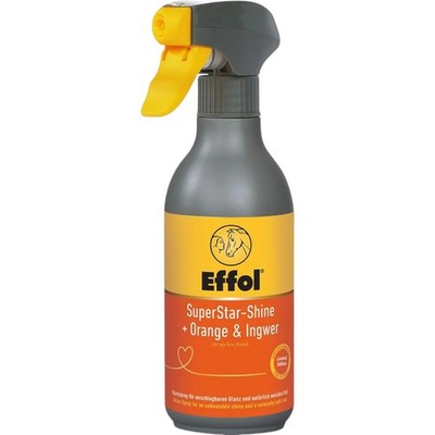 Effol 750 ml Mähnenspray Super Star - Shine Orange & Ingwer Glanzspray