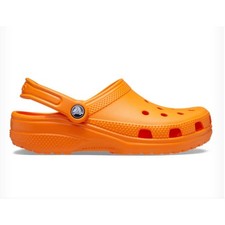 Crocs Classic Clog Unisex Orange Zing Men 5/Women 7 Adult Slip On Comfy NWT