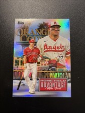 Topps 2024 Series 1 Home Field Advantage Mike Trout HFA-8 Los Angeles Angels