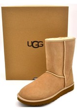 UGG Womens Classic Short Ii Boots  Sand  1016223-SAN  Authentic New