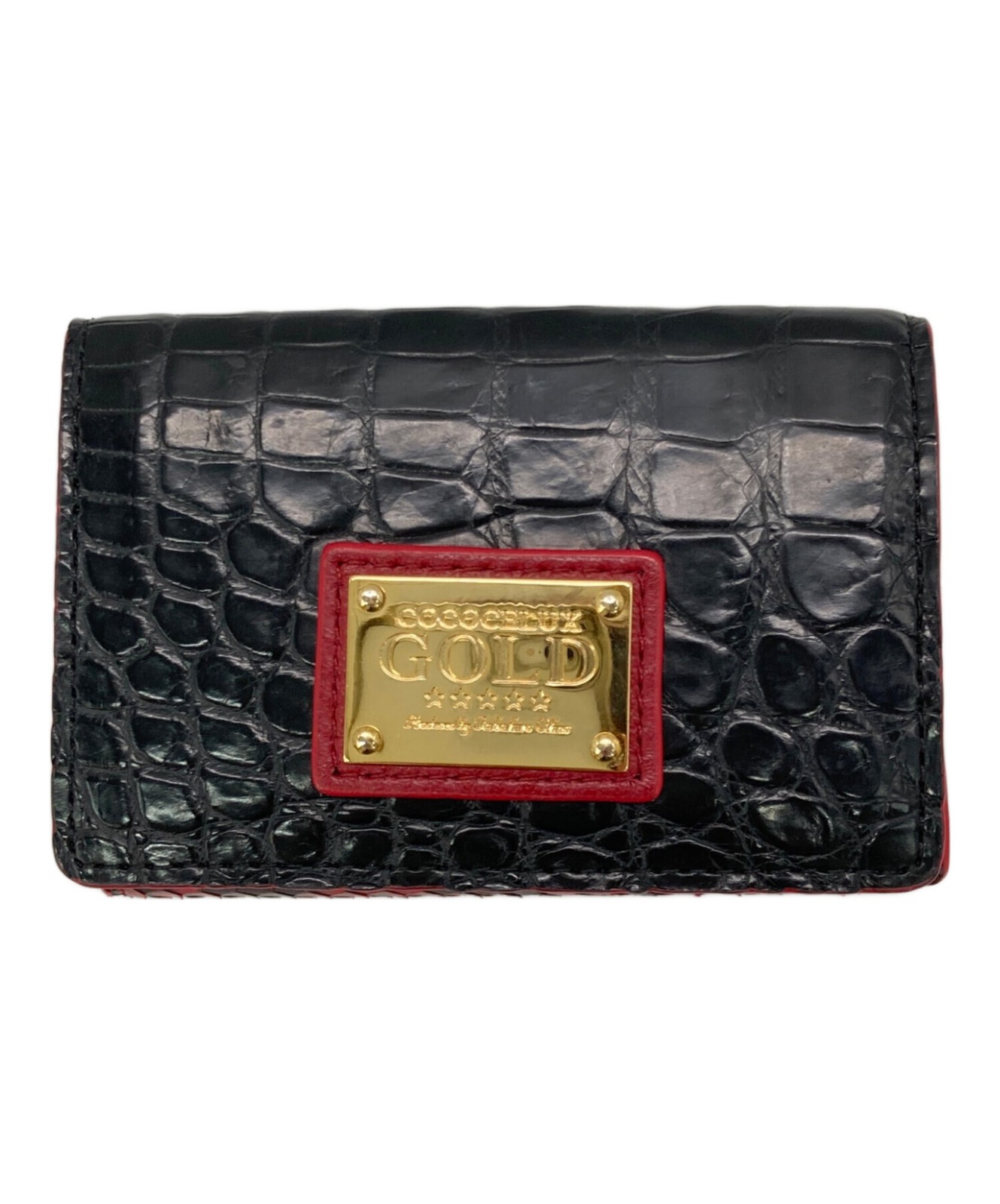 Cococelux Gold Crocodile X Python Wallet JAn02 - image 1