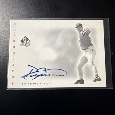 2001 SP Authentic - Chirography David Espinosa #DES (AU)
