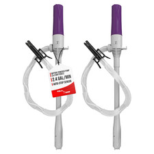 Tera Pump 2 Pack Battery Powered Fuel Transfer Pump Buzzer - Fuel Siphon Pump