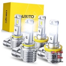 9005 H11 LED Light Bulbs HB3 H8 H9 Bulbs, 100000LM Ultra-Bright, Plug H11 9005