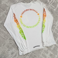 Chrome Hearts Gradient Floral Long Sleeve Shirt