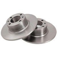 2 Bremsscheiben Voll Ø 252 Mm 10 Mm A.B.S. FüR U.A. Lada Nova