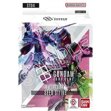 STARTER DECK GUNDAM CARD GAME ST04 SEED STRIKE BANDAI NAMCO ENG NUOVO SIGILLATO