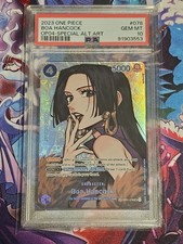 2023 One Piece Op04-kingdoms of Intrigue 078 Boa Hancock SP PSA 10