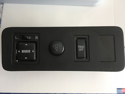 2000 Toyota Camry OEM Power Mirror, Dimmer, Traction Trac Control Switches Panel