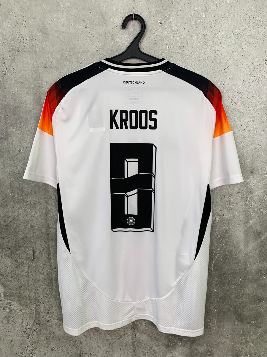 adidas ドイツ代表 KROOS 8 シャツ l adidas Germany Home Kroos 8 Shirt incl. Official Germany v