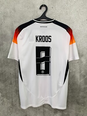 GERMANY 2024 2025 HOME FOOTBALL SHIRT #8 KROOS ADIDAS