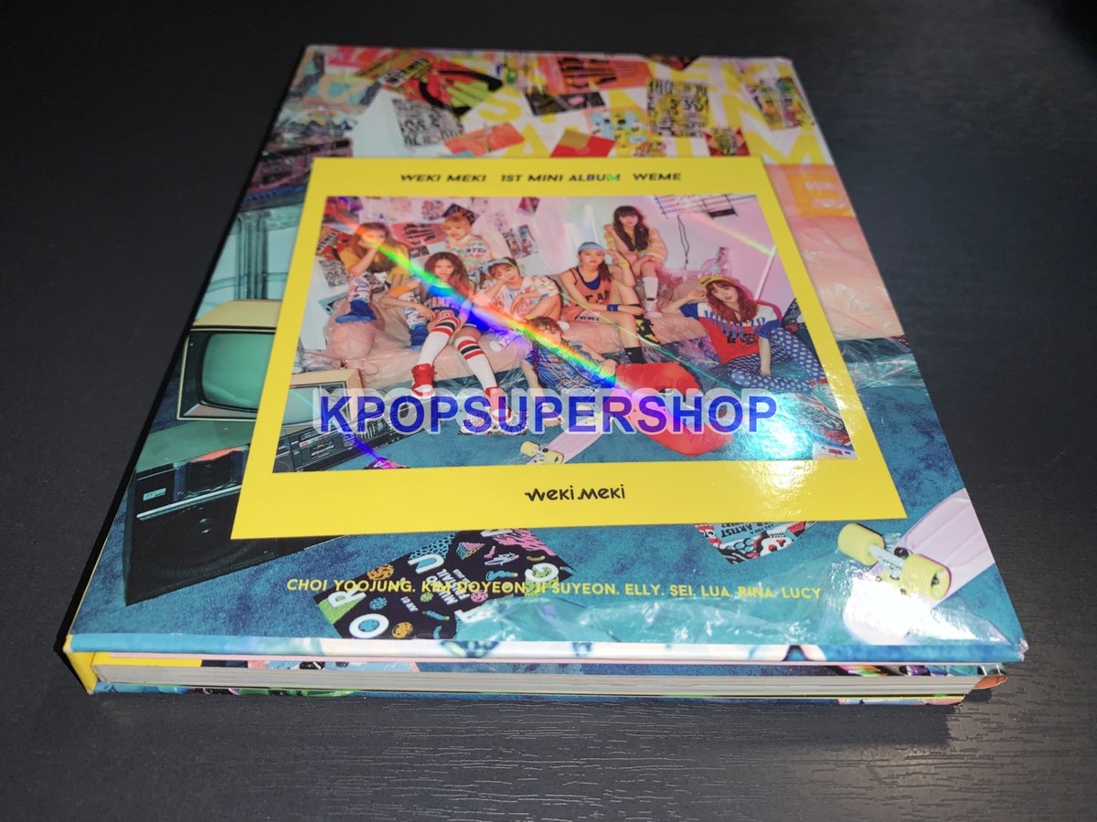 WekiMeki 1st WEME 個別ポスター16枚コンプ Weki Meki-[WEME] 1st Mini Album CD+Digipak+Booklet+PhotoCard