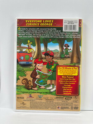 Curious George: A Bike Ride Adventure - DVD - Includes 8 Episodes
