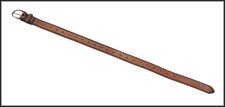 LeatherWorks Premium BROWN Leather Belt SCA Cosplay LARP Size L